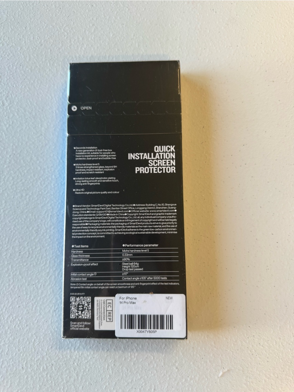 Spigen Clear Screen Protector - Transparent - Picture 2 of 2